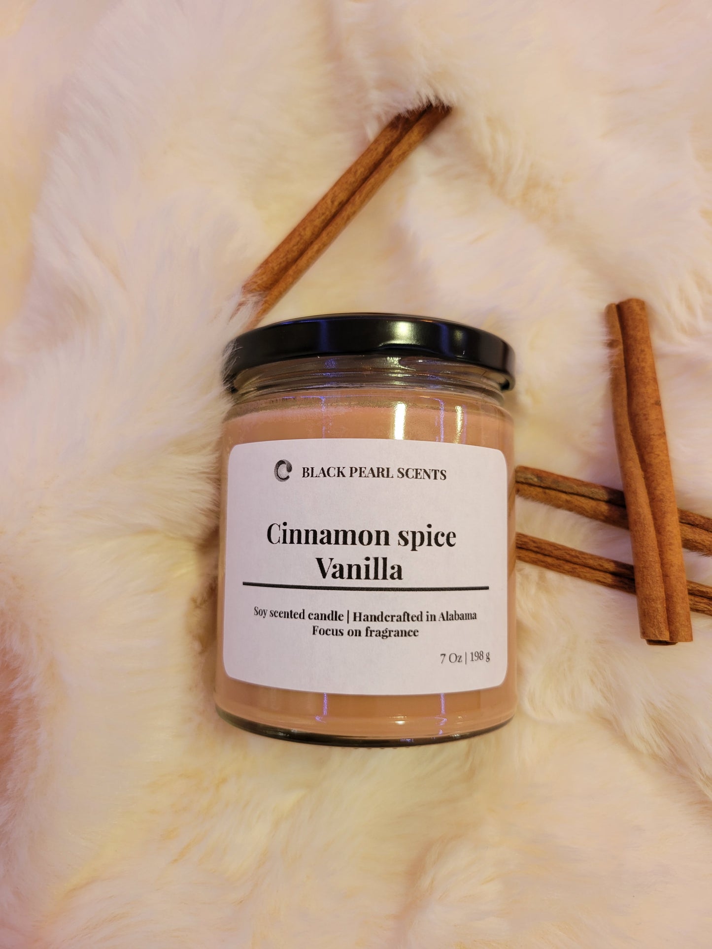 Cinnamon Spice Vanilla Soy Candle