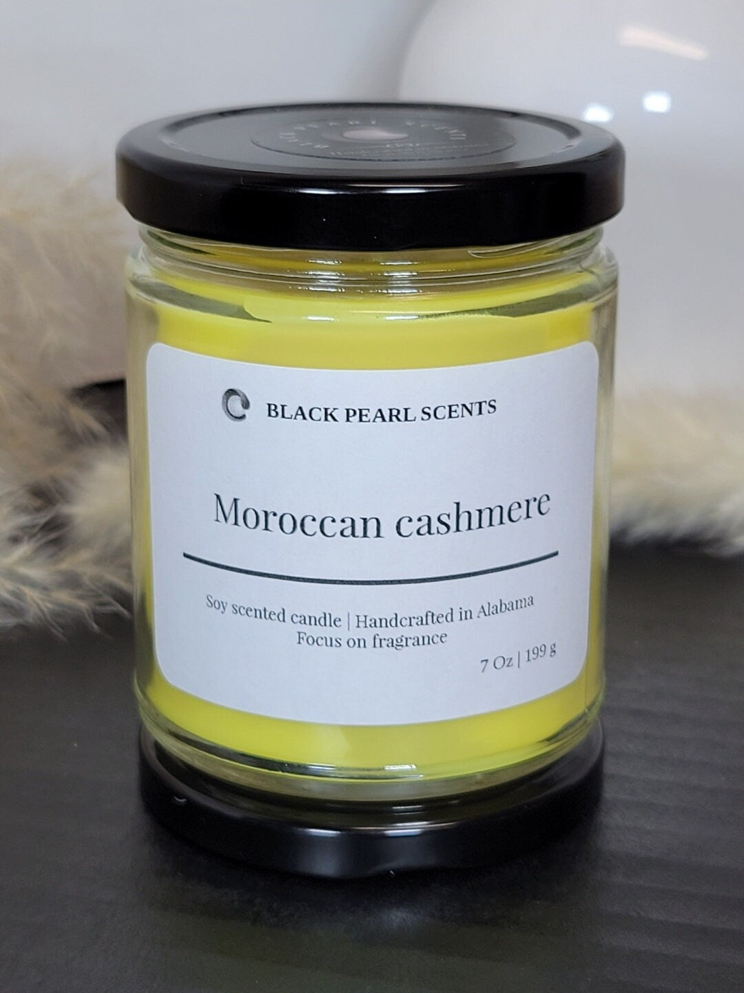 Moroccan Love Soy Candle | Patchouli, Musk & Sandalwood Aromatherapy