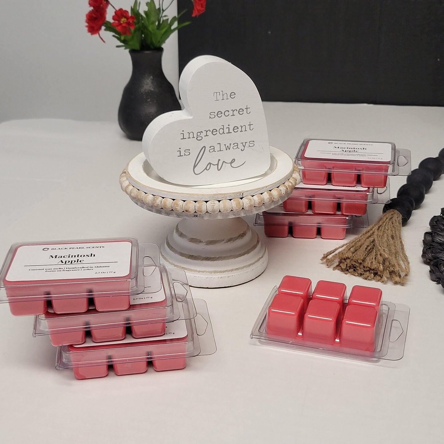 Macintosh Apple Strong Soy Wax Melts | Non-Toxic Aromatherapy Gift for Fall & Autumn