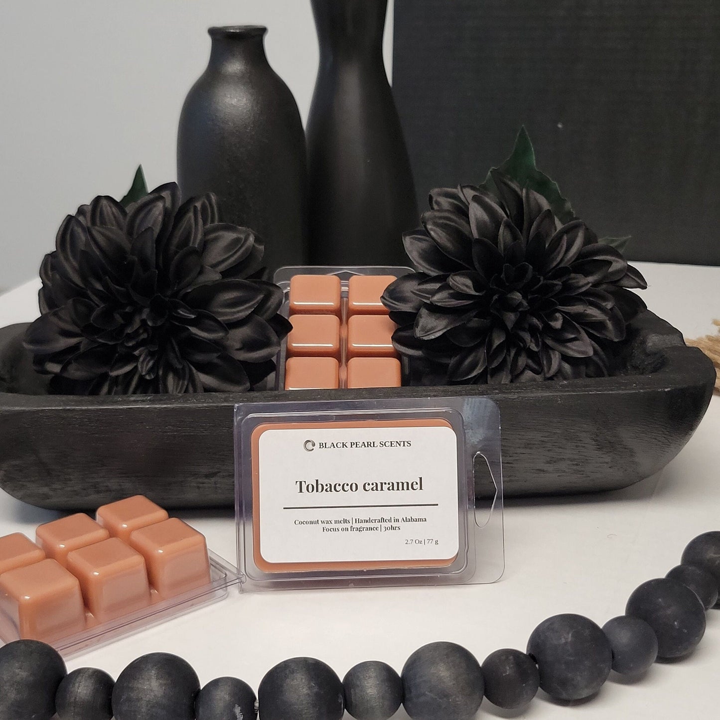 Tobacco Caramel Soy Wax Melts For Warmers | Non-Toxic Aromatherapy
