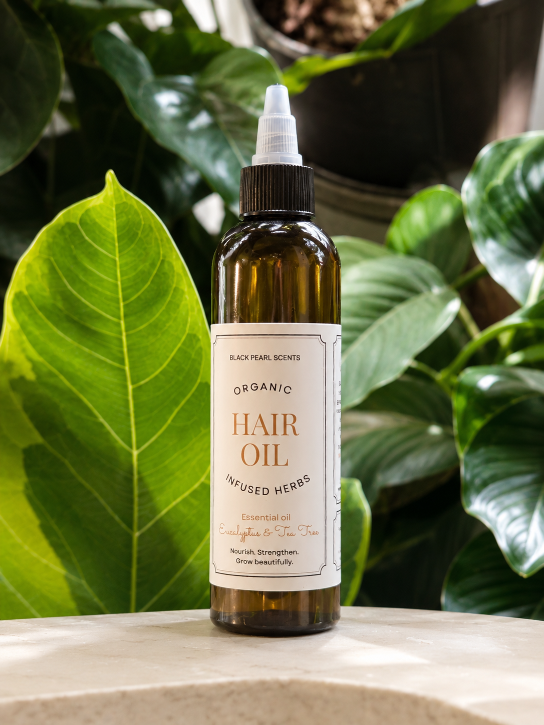 All-Natural Organic Hair Oil For Hair Growth