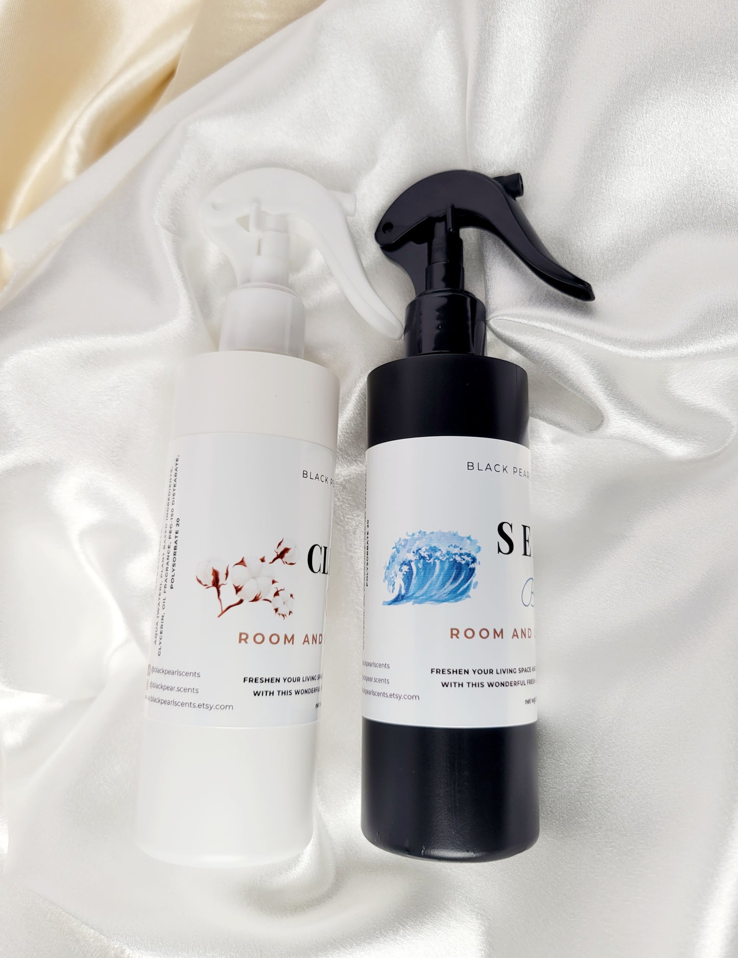 All-Natural Room And Linen Spray | Fabric Mist For Linens, Couch And Pillows