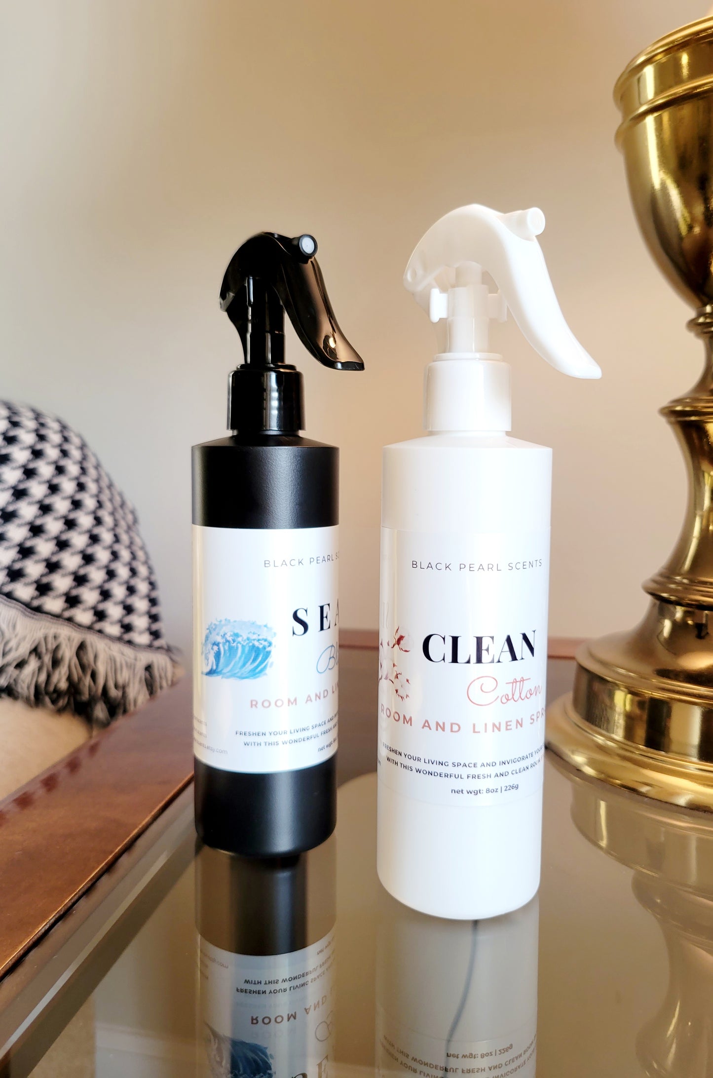 All-Natural Room And Linen Spray | Fabric Mist For Linens, Couch And Pillows