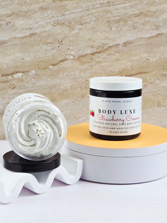 Strawberry Cream Whipped Shea Body Butter