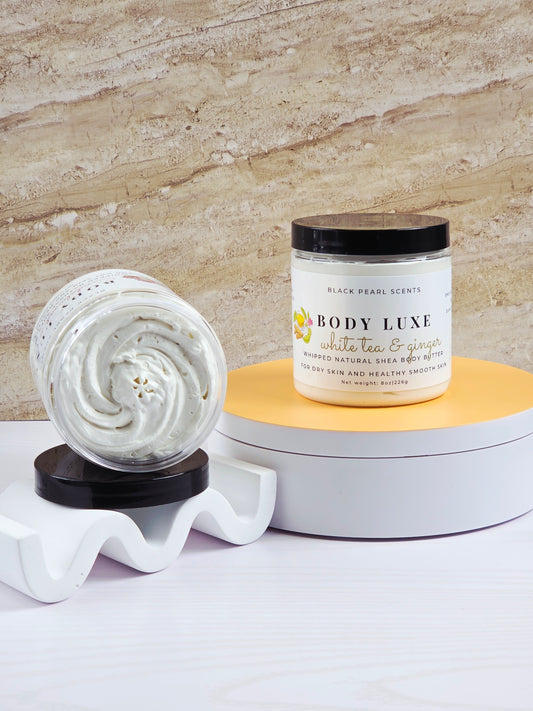 White Tea & Ginger Whipped Shea Body Butter