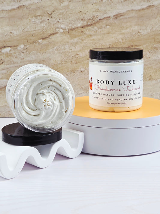 Frankincense & Teakwood Whipped Shea Body Butter