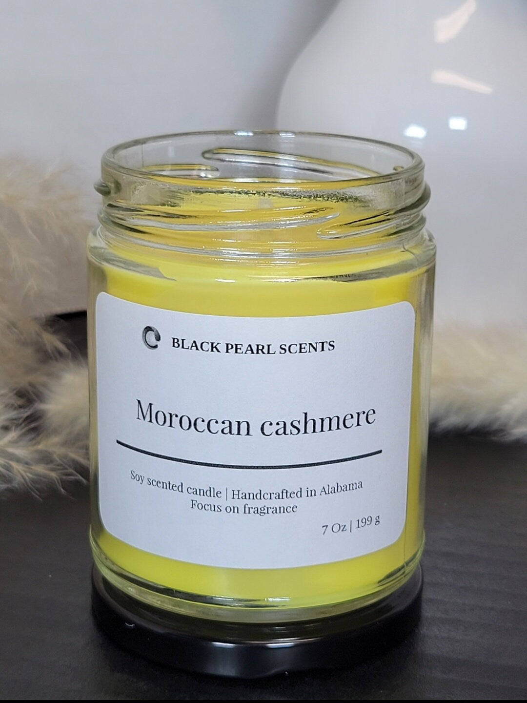 Moroccan Love Soy Candle | Patchouli, Musk & Sandalwood Aromatherapy