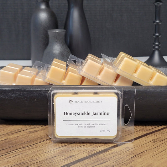 Honeysuckle Jasmine Wax Melts | Floral Soy Wax Melts | Non-Toxic Home Fragrance