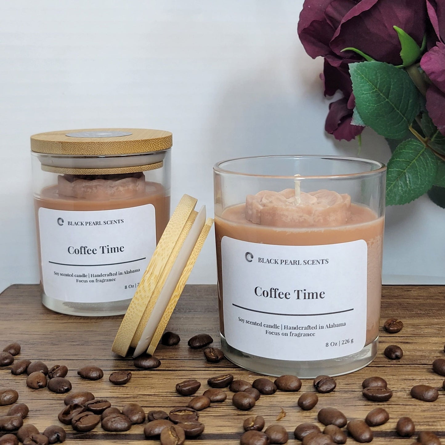 Coffee + Cream Soy Candle | Espresso & Fresh Brewed Coffee Kitchen Candle