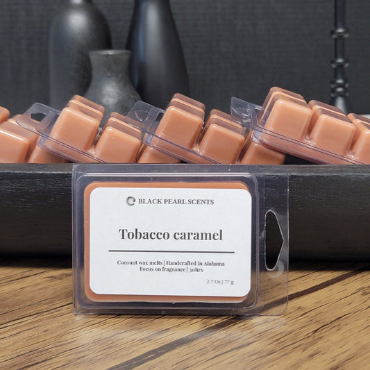 Tobacco Caramel Soy Wax Melts For Warmers | Non-Toxic Aromatherapy