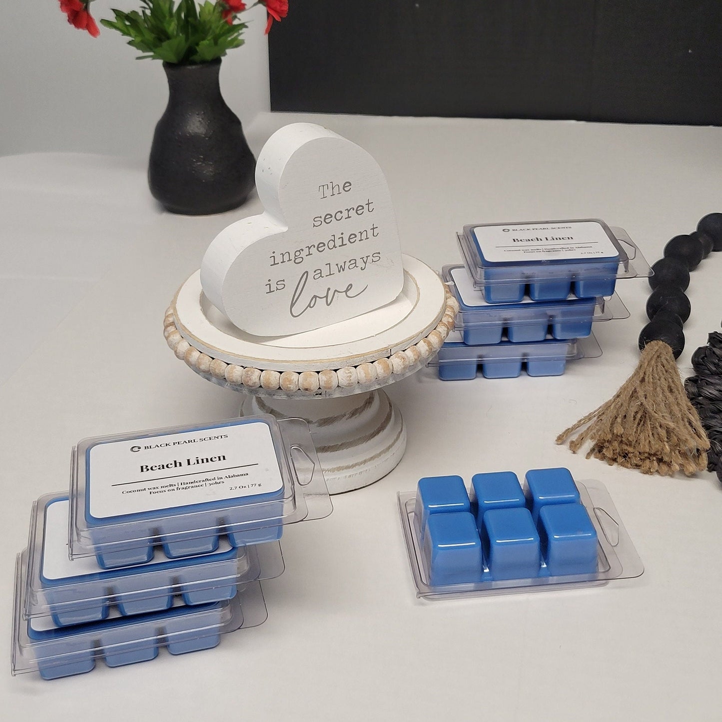 Beach Linen Soy Wax Melts | Aromatherapy Scented Wax Melts For Warmers