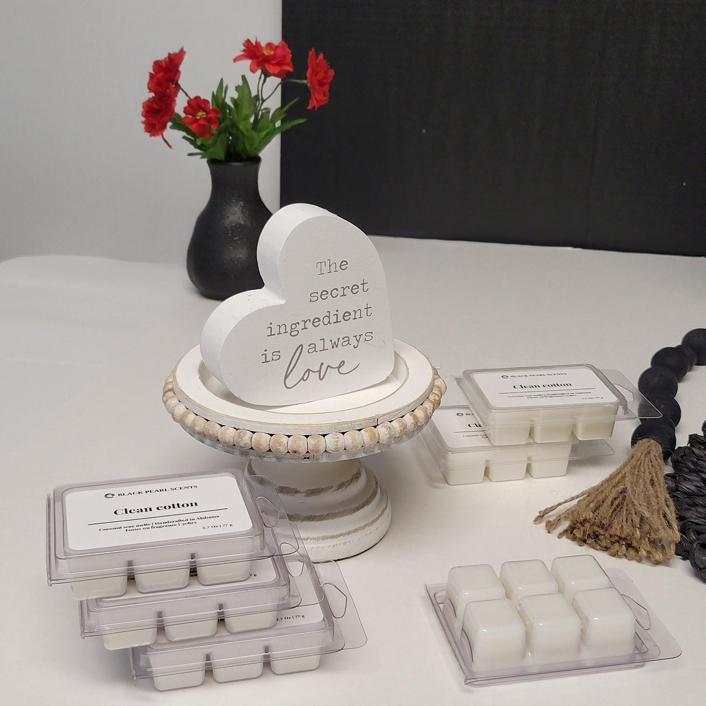 Clean Cotton Soy Wax Melts | Non-Toxic Aromatherapy Home Fragrance