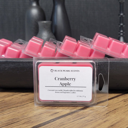 Cranberry Apple Coconut Wax Melts | Fruity Long-Lasting Home Fragrance For Warmers