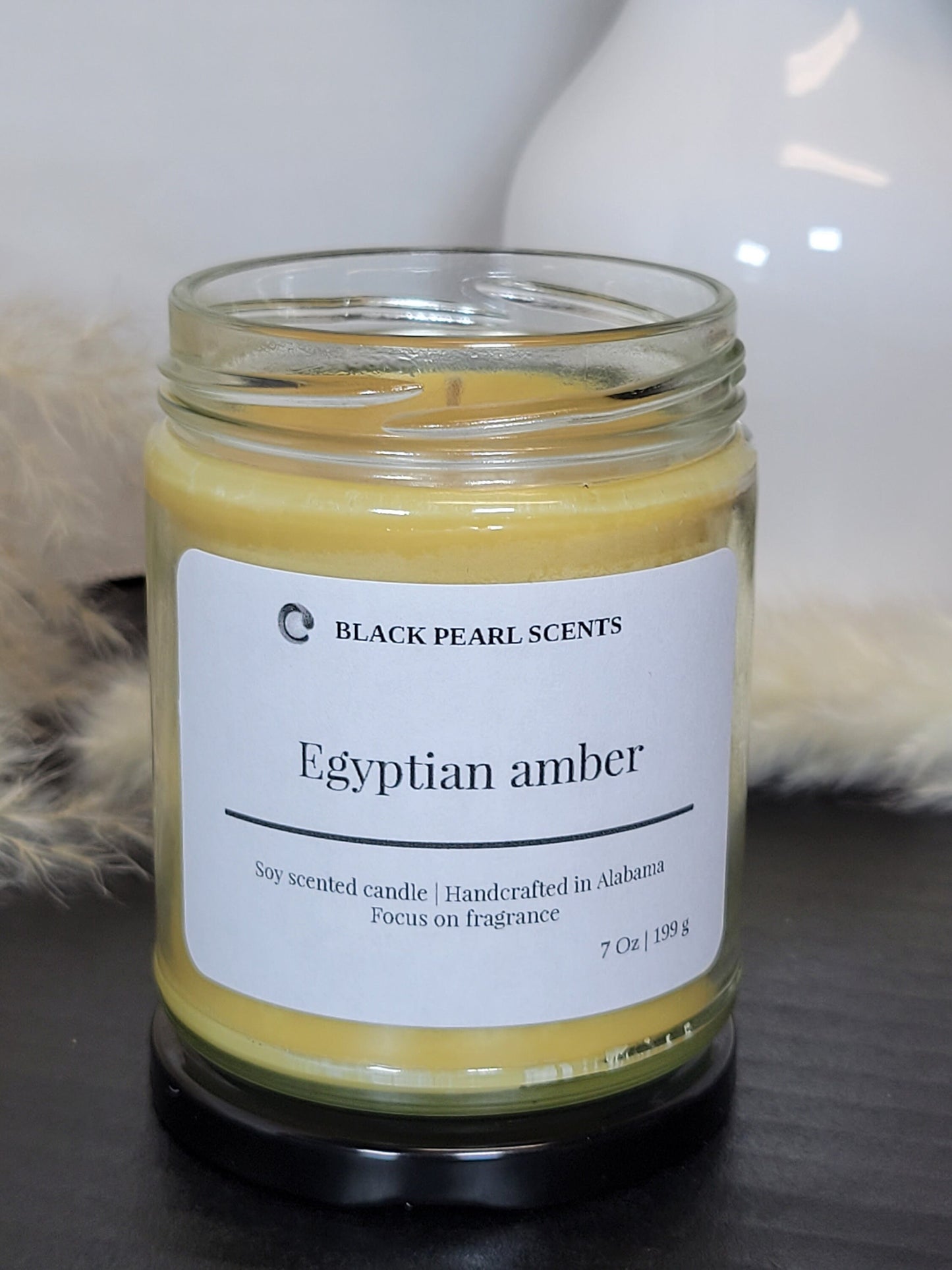 Earthy Egyptian Soy Candle | Woodsy Masculine Home Fragrance