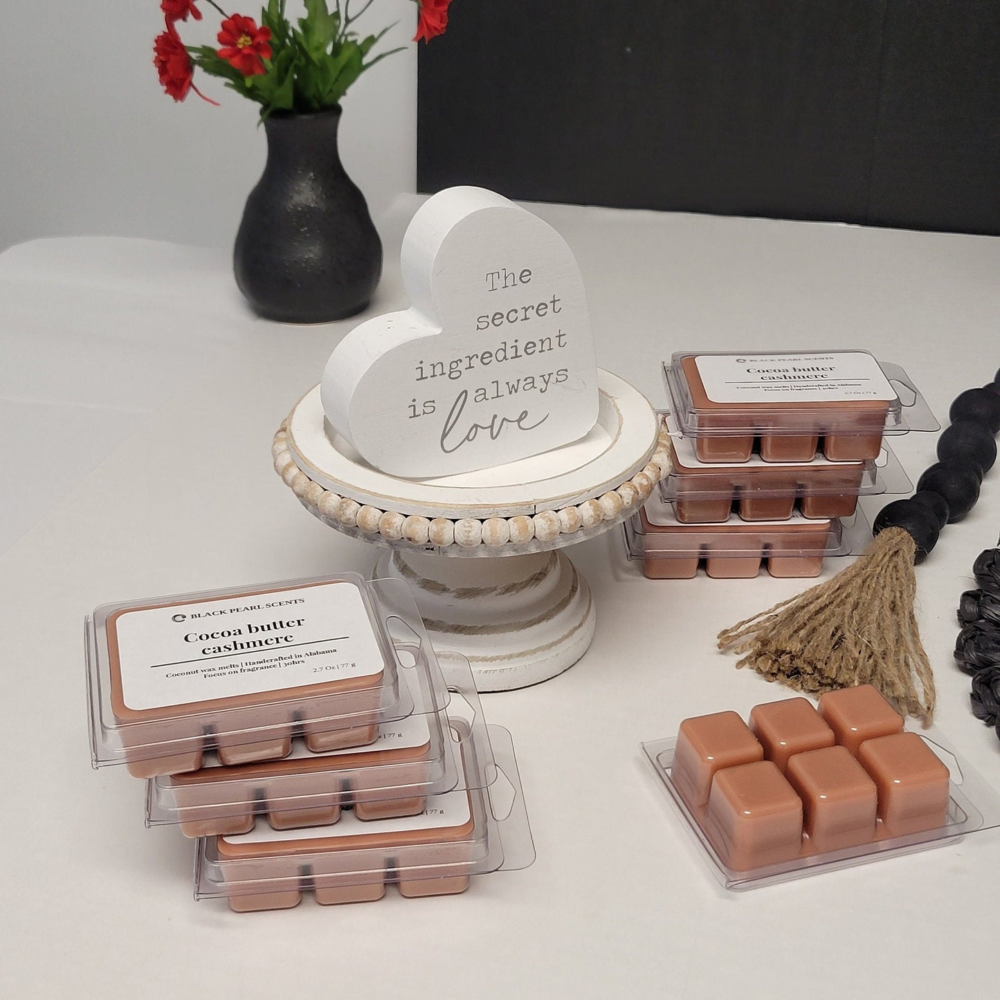 Cocoa Butter Soy Wax Melts | Strong Scented Non-Toxic Home Fragrance