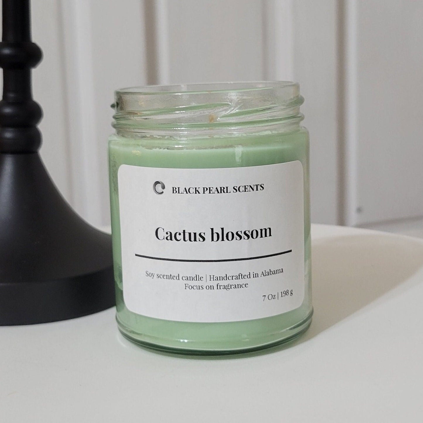 Cactus Blossom Soy Candle | Floral Aromatherapy & Coastal Home Decor
