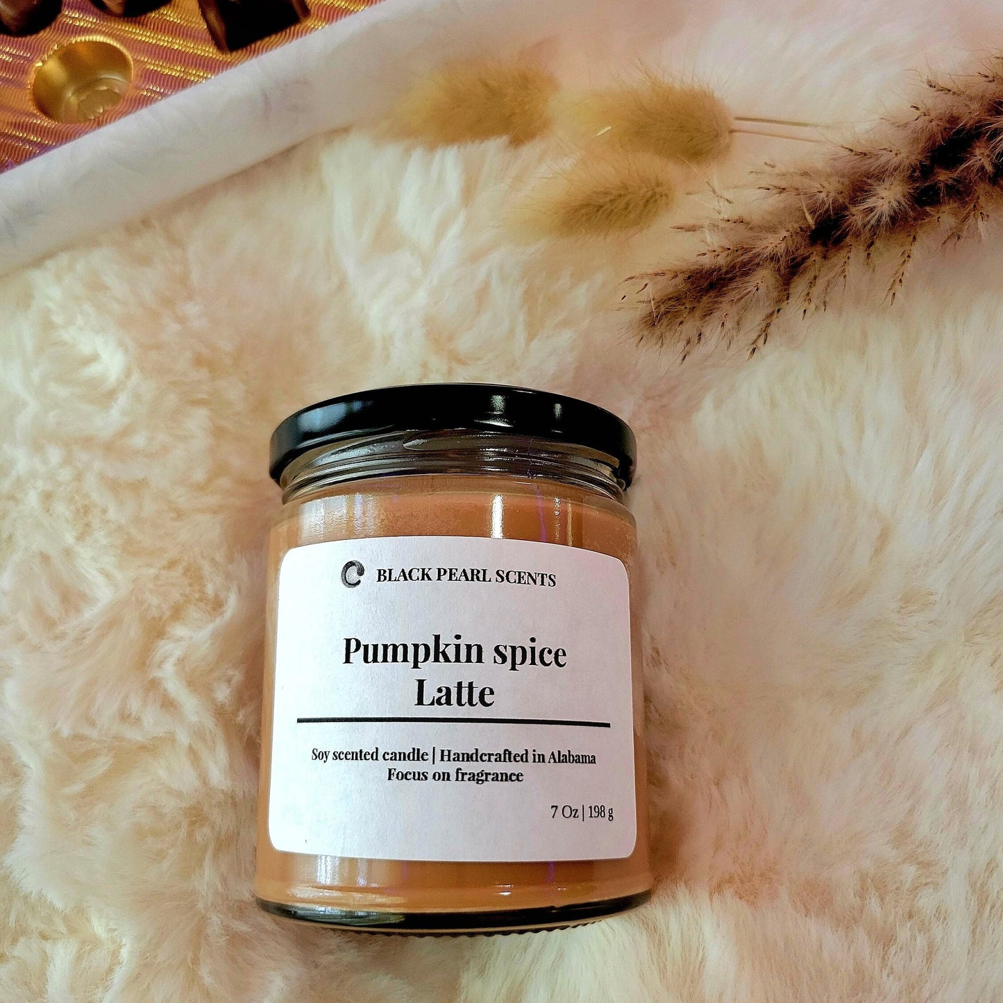 Pumpkin Spice Latte Soy Candle | Fall Clove & Cinnamon Candle