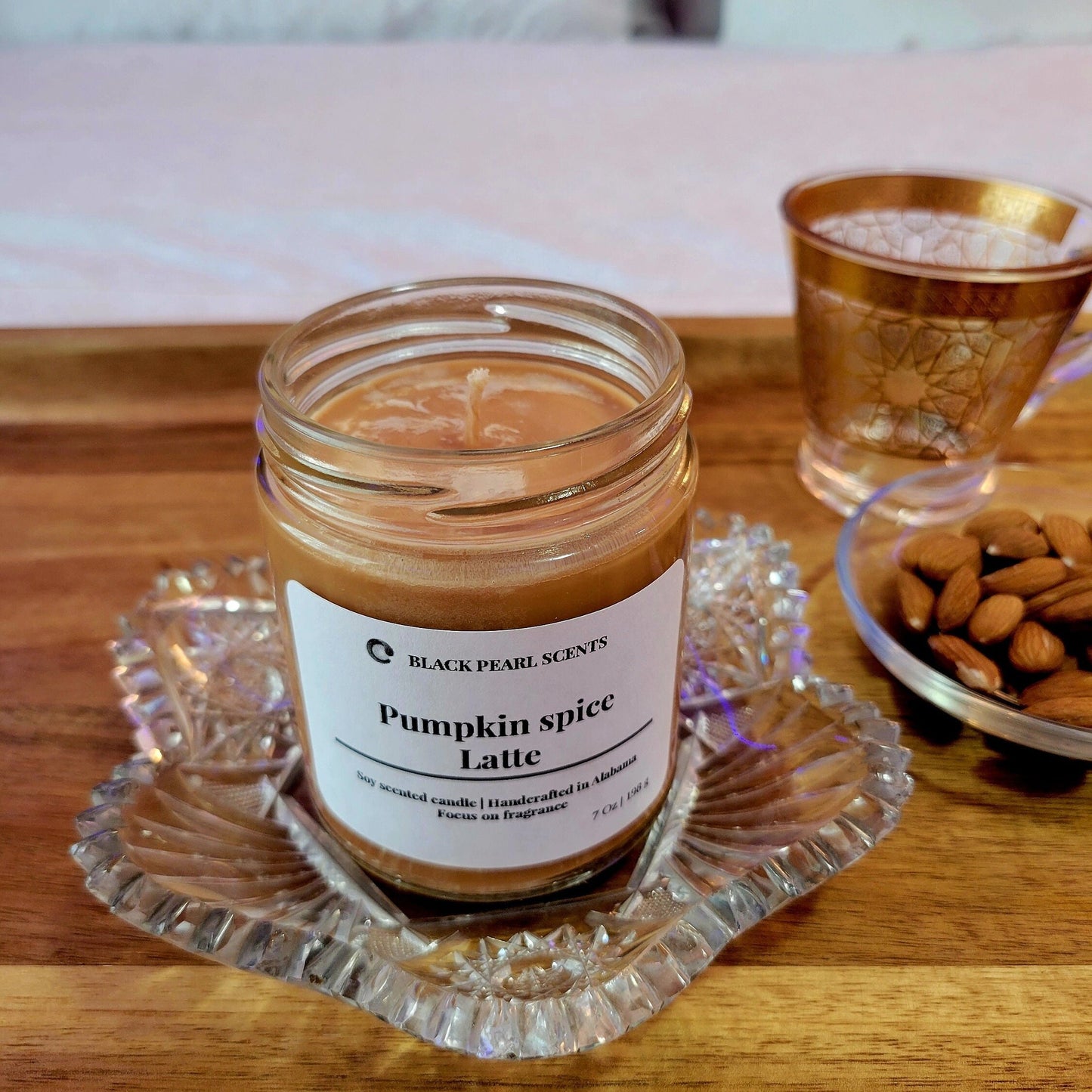 Pumpkin Spice Latte Soy Candle | Fall Clove & Cinnamon Candle