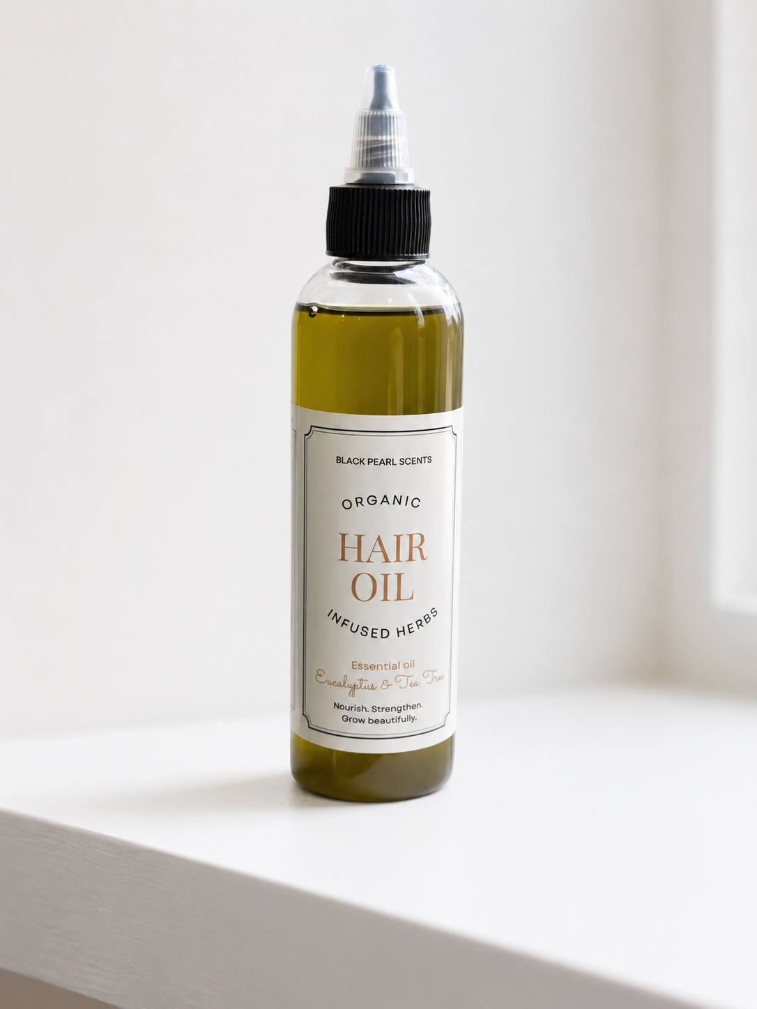 All-Natural Organic Hair Oil For Hair Growth